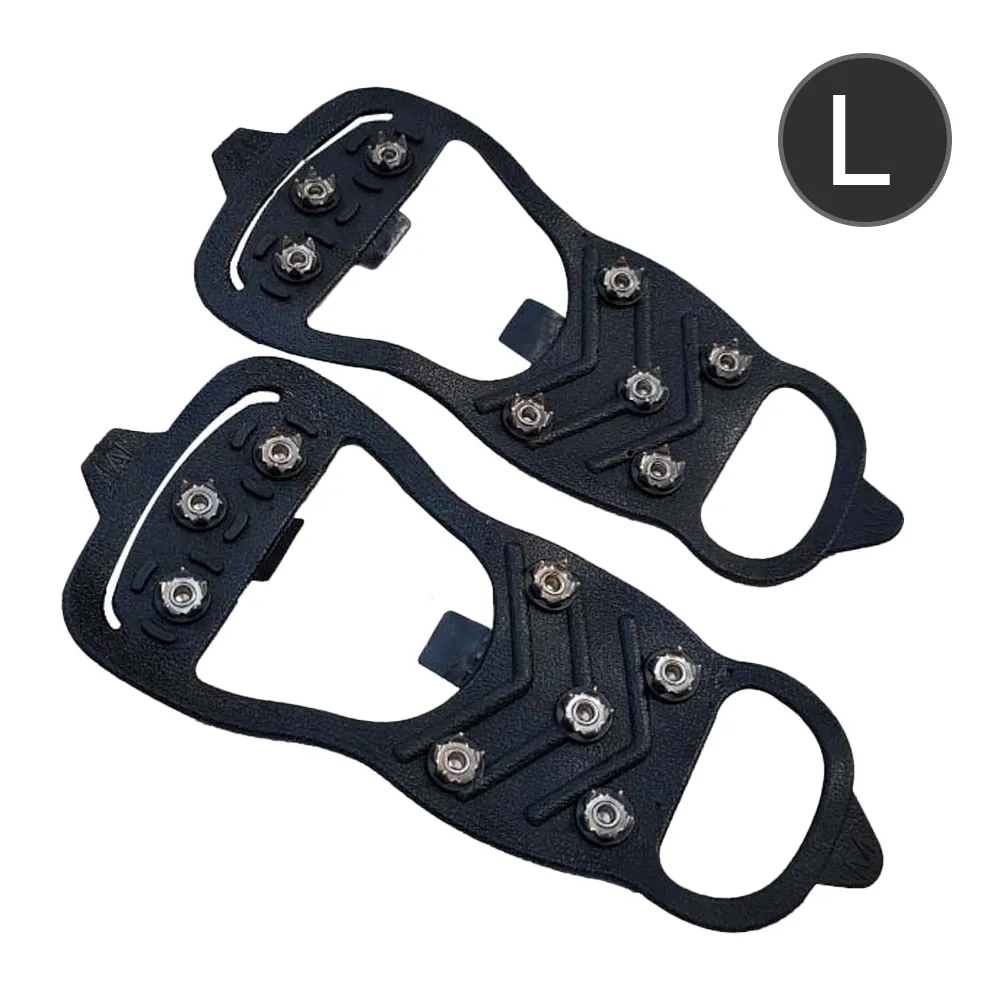 1 Pair 8-Tooth Anti-Skid Ice Gripper Spike
