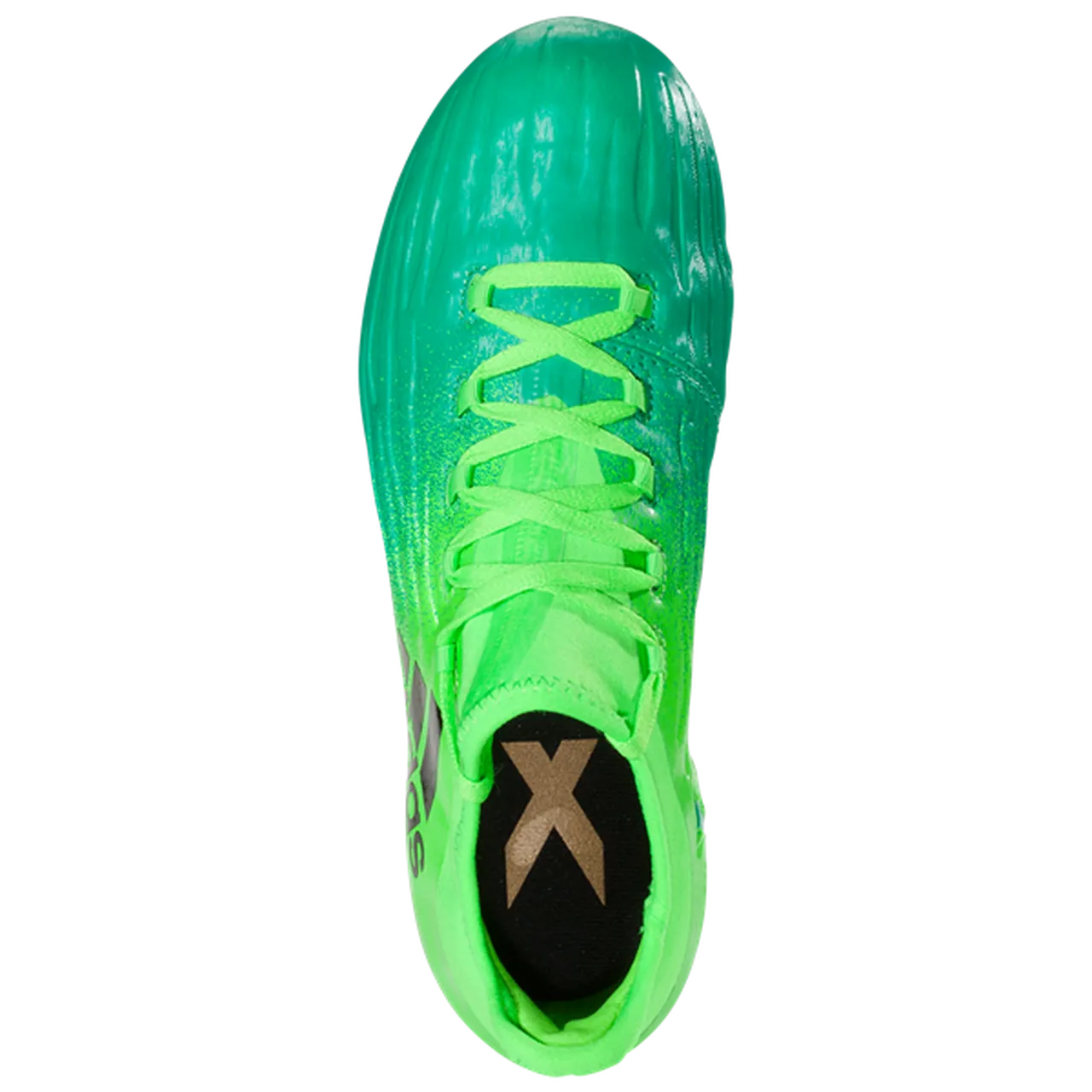 Adidas Youth X 16.1 FG Soccer Cleat - Solar Green/Black/Green