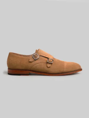 Aristocrat Double Monks - Sand Suede