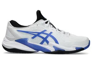 Asics Men's COURT FF 3 Tennis Shoes in White/Sapphire