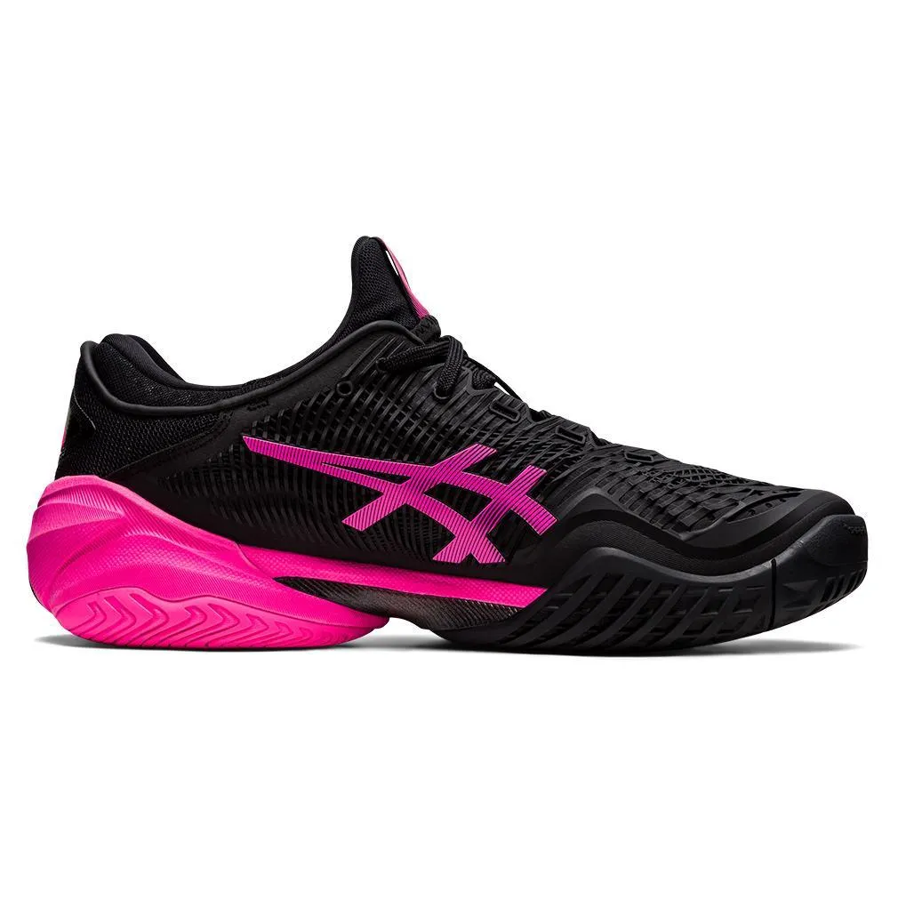 ASICS MEN'S COURT FF3 - (BLACK/HOT PINK)