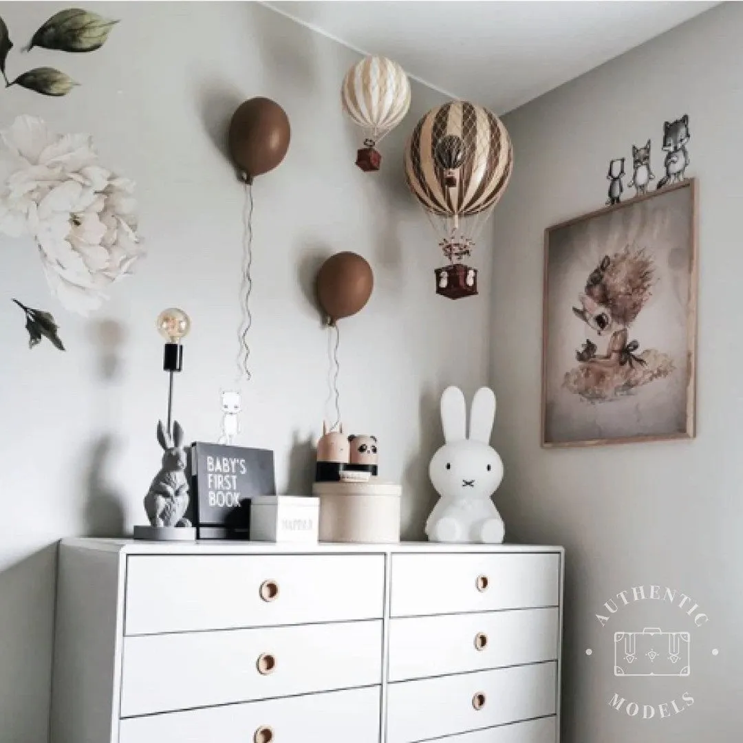 Authentic Models Royal Aero, Lavender - Hot Air Balloon Hanging Decor - 56cm