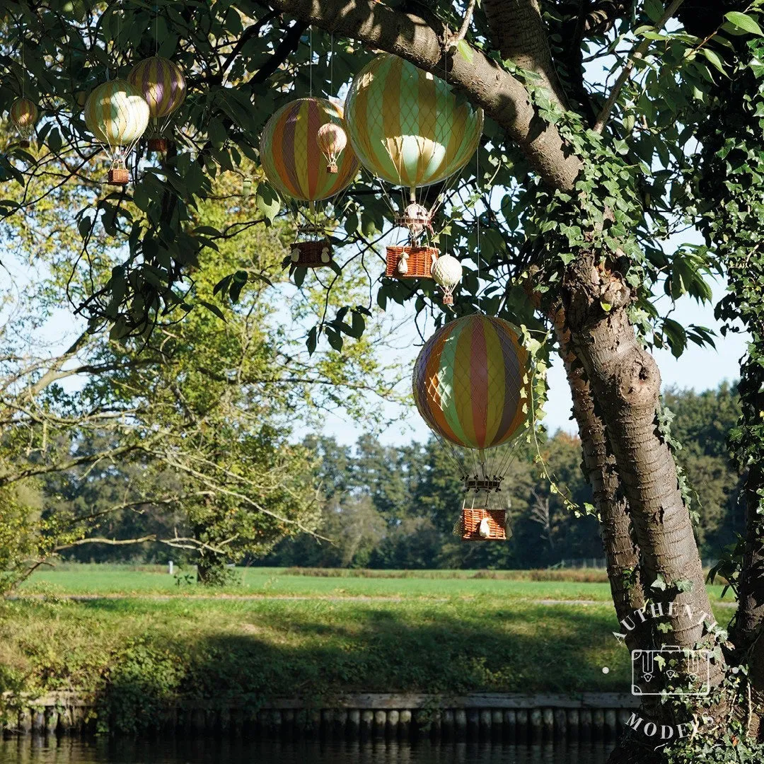Authentic Models Royal Aero, Pink - Hot Air Balloon Hanging Decor - 56cm