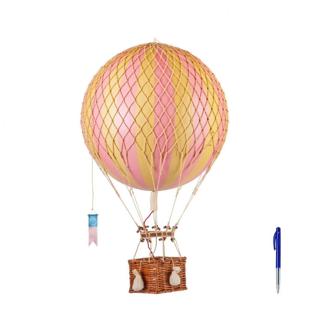 Authentic Models Royal Aero, Pink - Hot Air Balloon Hanging Decor - 56cm