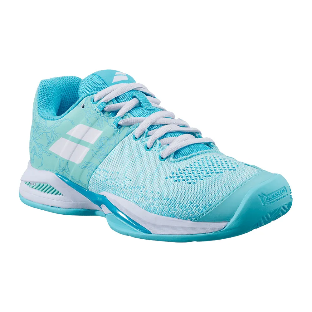 Babolat Propulse Blast Clay Tennis Shoes (Ladies) Tanager Turquoise