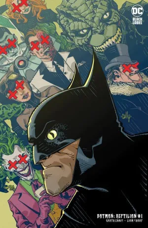 BATMAN REPTILIAN #1 CVR B CULLY HAMNER VAR