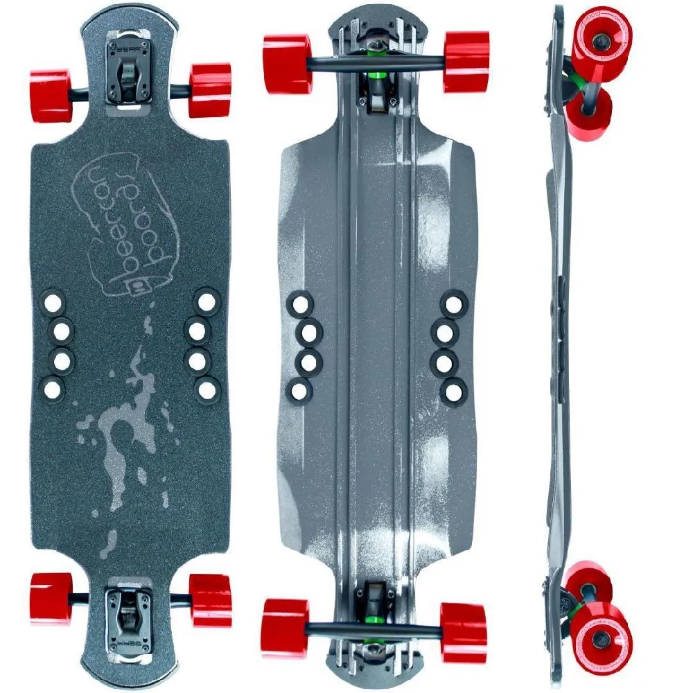 Beercan Chrome 35" Oat Soda Drop Through Longboard