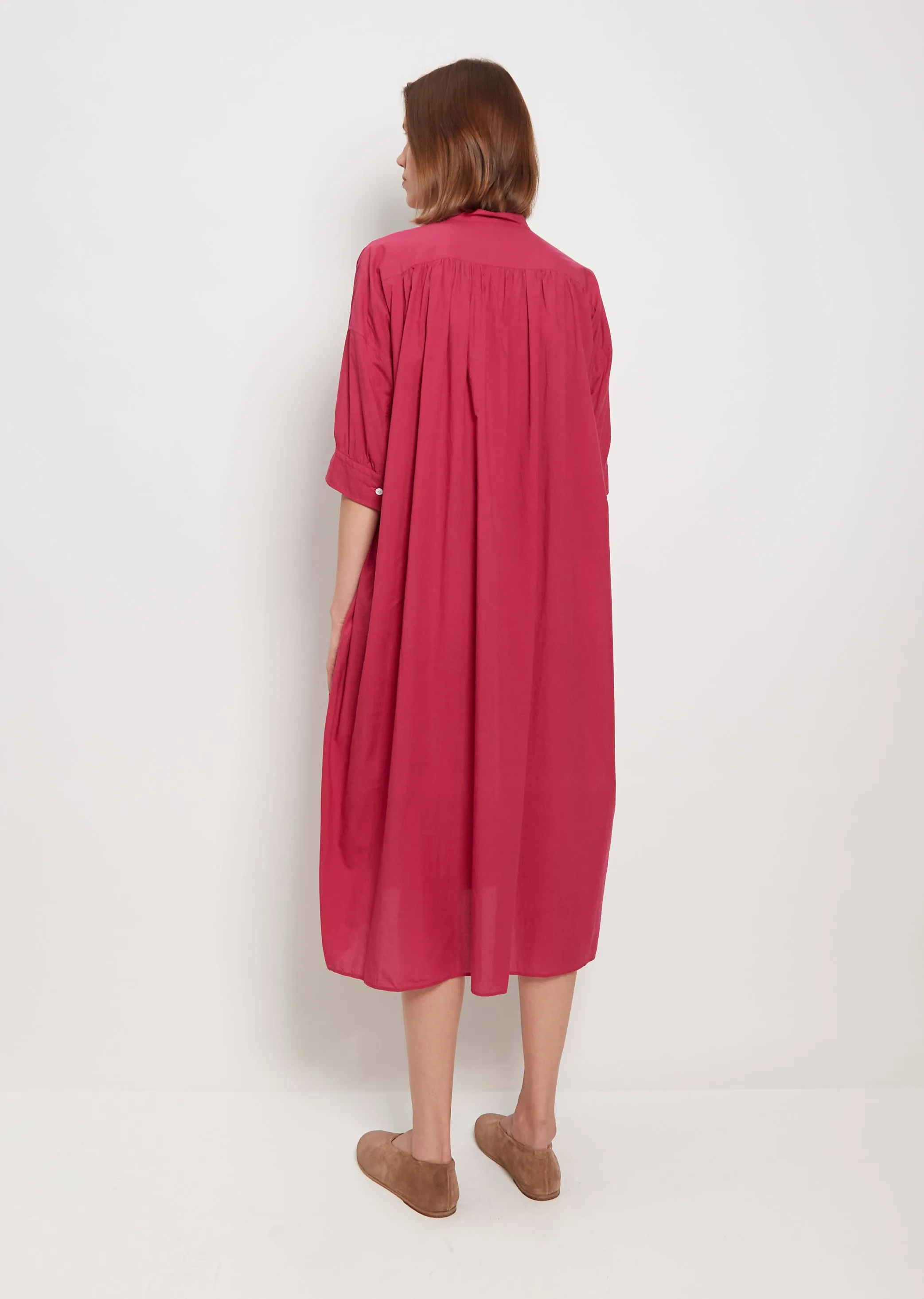 Bishop Sleeve Shirt Dress