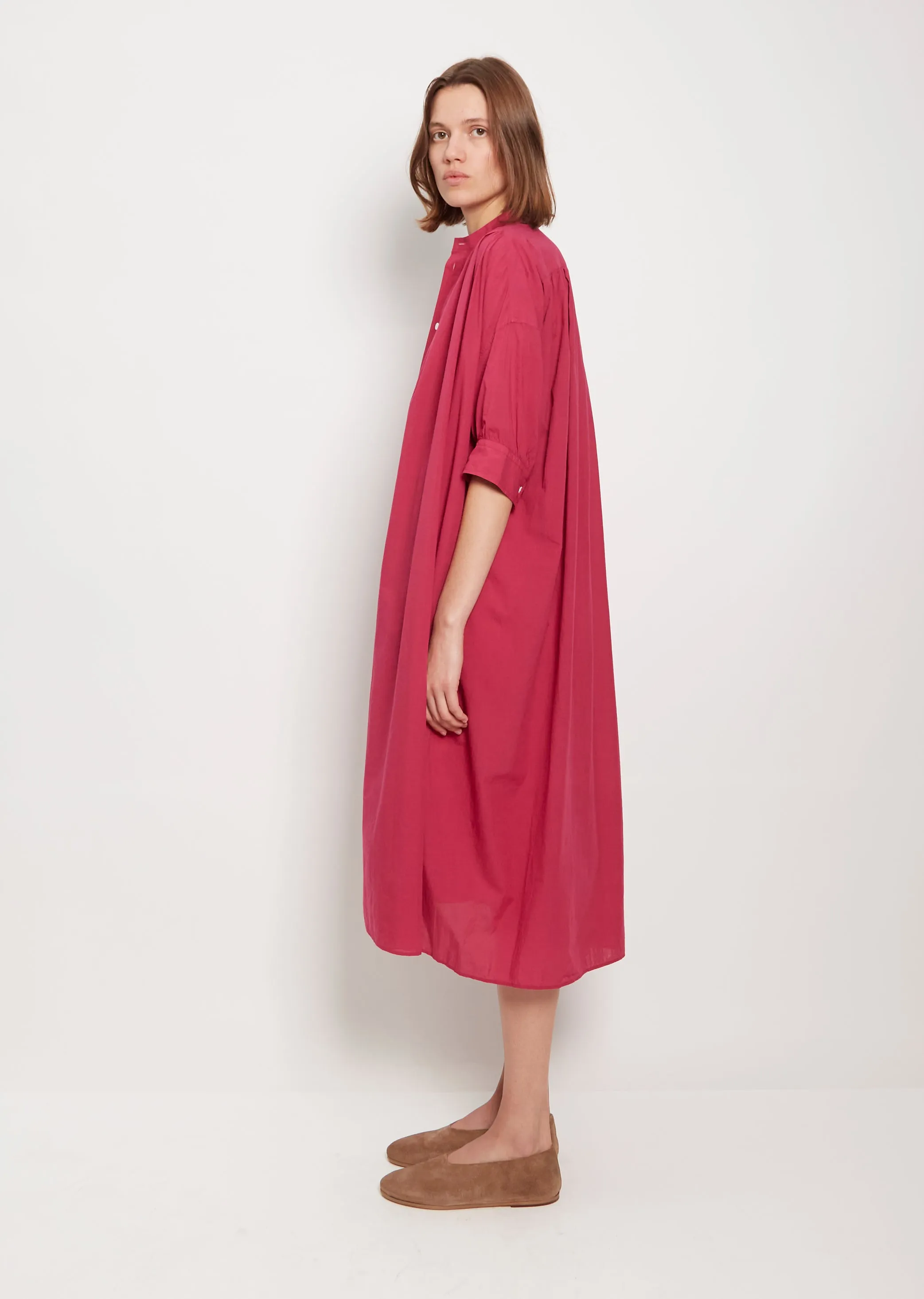 Bishop Sleeve Shirt Dress