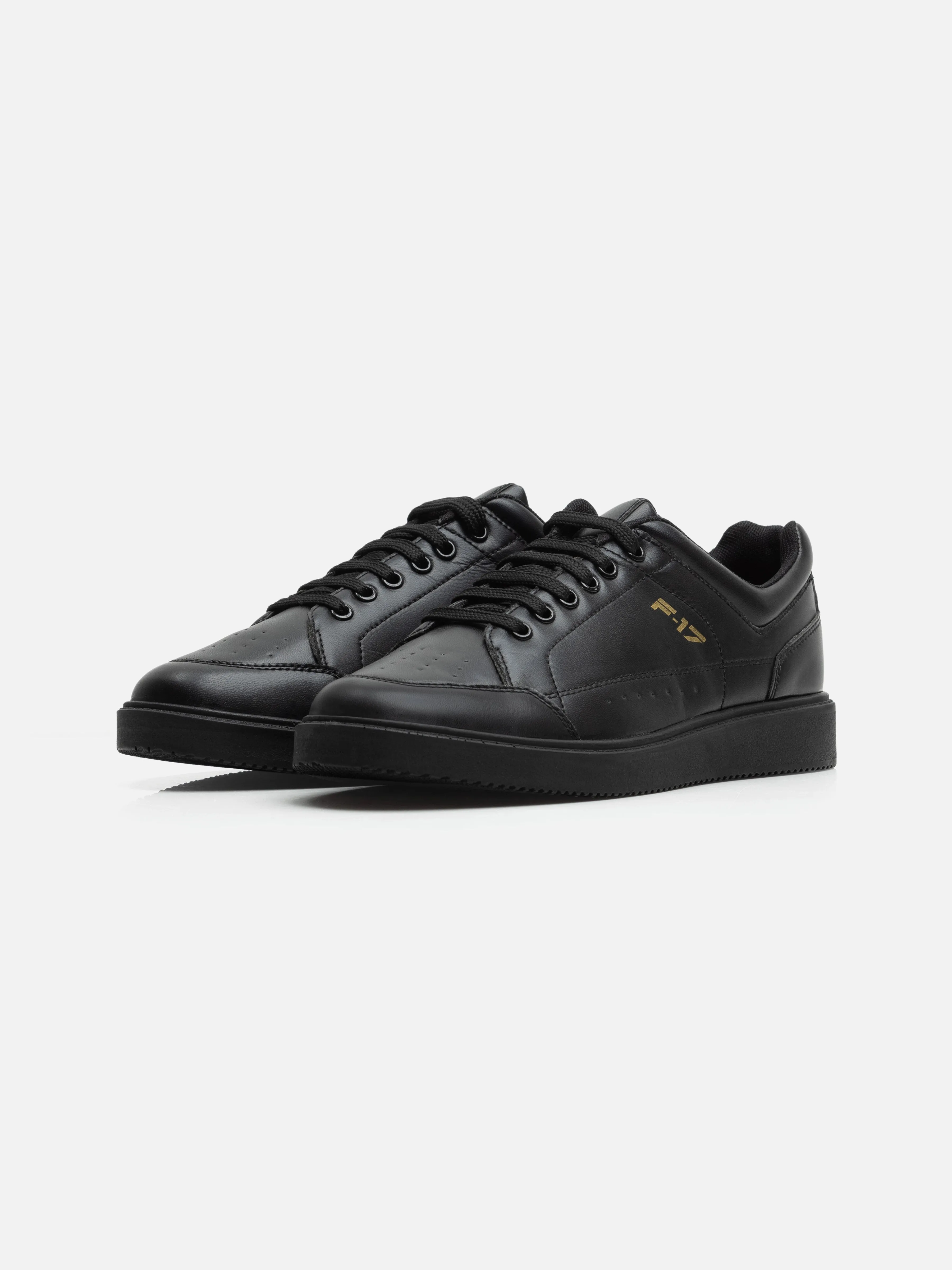 Black Casual Sneakers - FAMS24-079