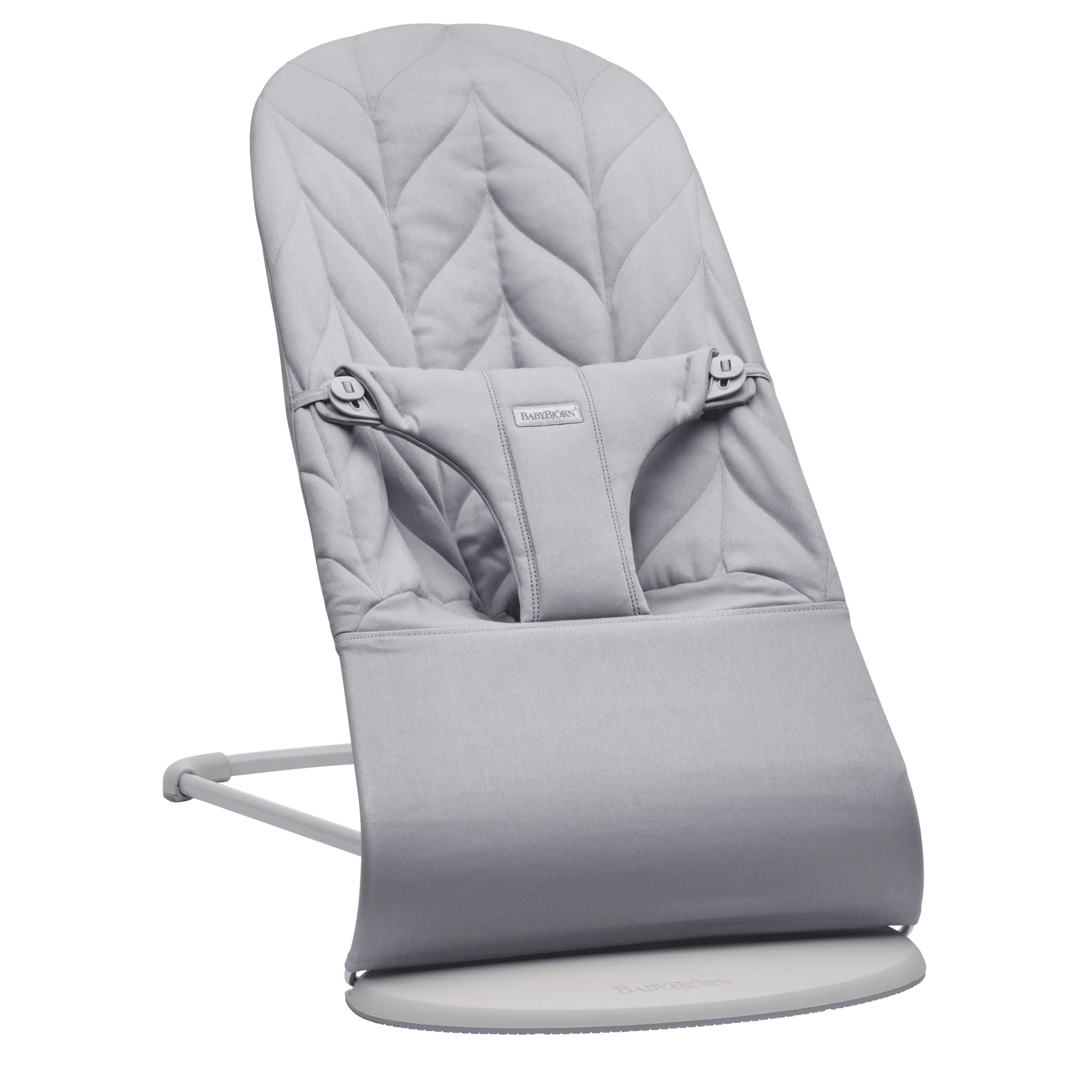Bouncer Bliss Cotton Petal Quilt - Light Grey PRE ORDER DEC