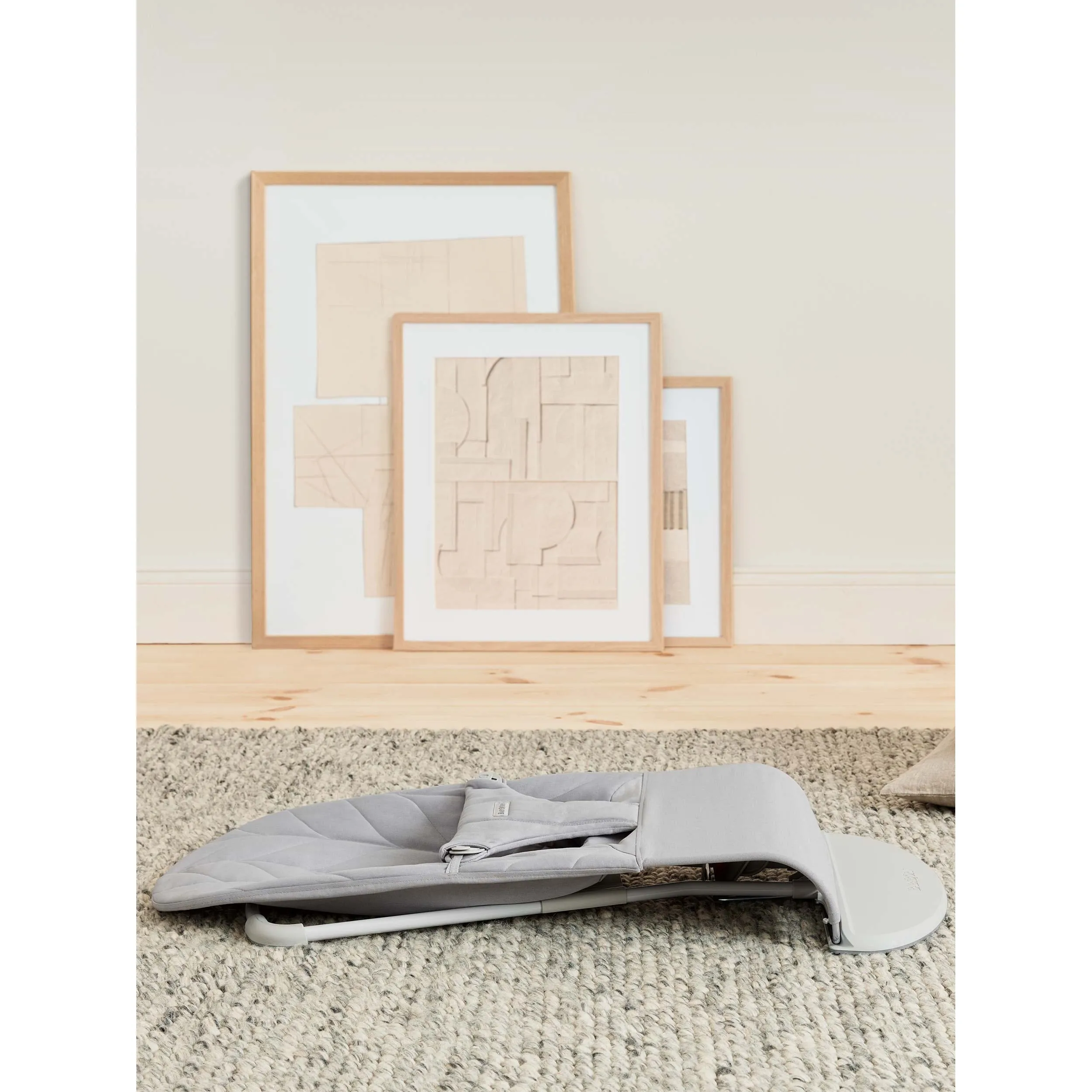 Bouncer Bliss Woven Petal Quilt - Light Grey PRE ORDER MARCH