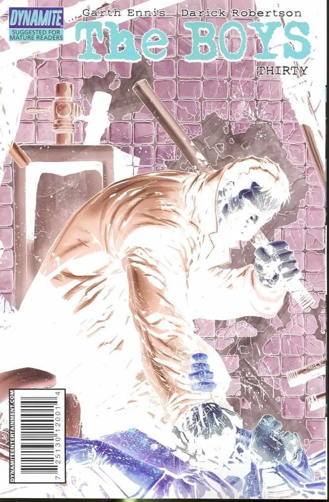 BOYS #30 25 COPY JIM LEE NEGATIVE ART INCENTIVE COVER