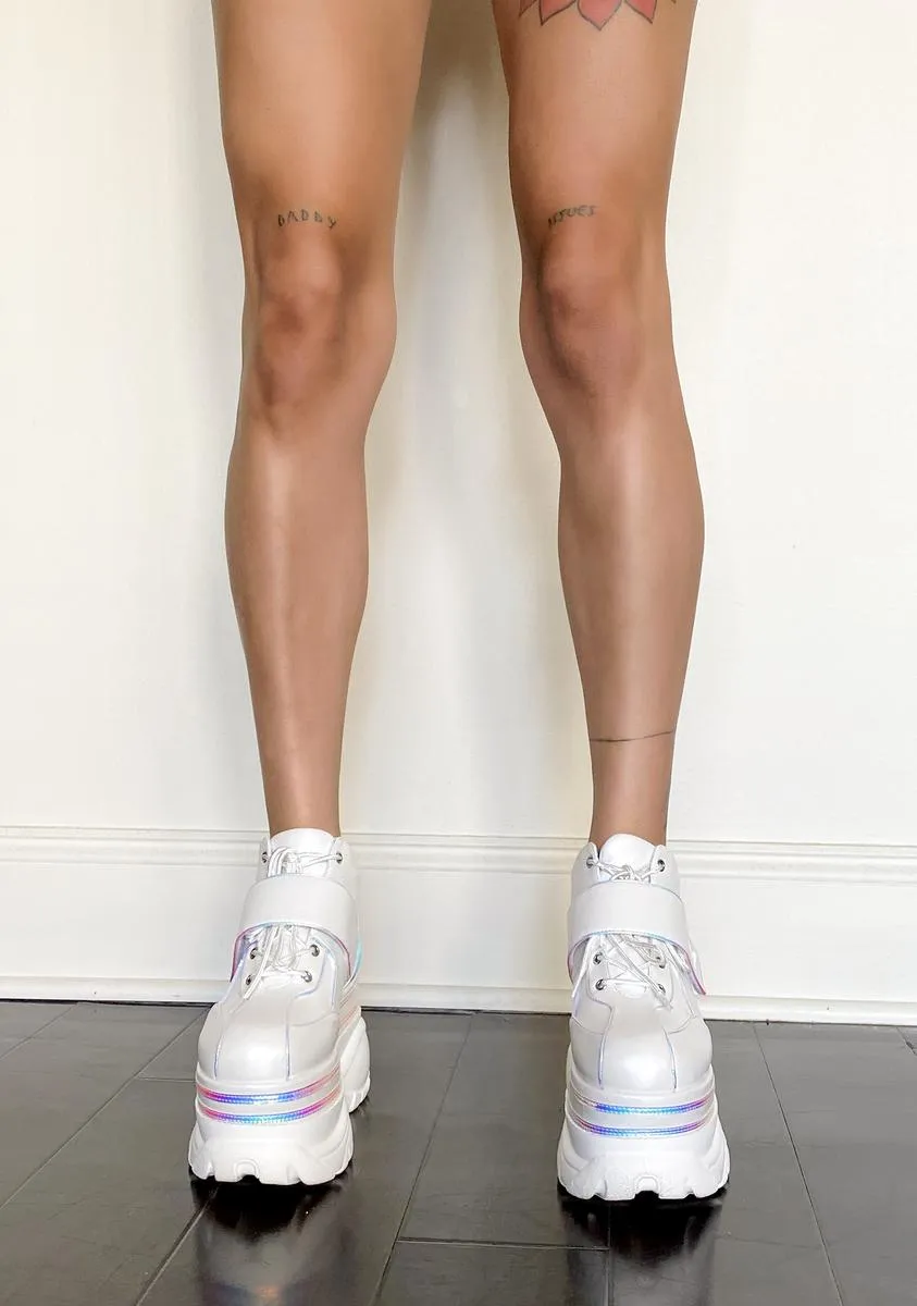 Bratty Trance Platform Sneakers