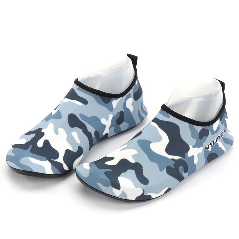 Camouflage Beach Swim Shoes #Grey #Beach Shoes #Swim Shoes
