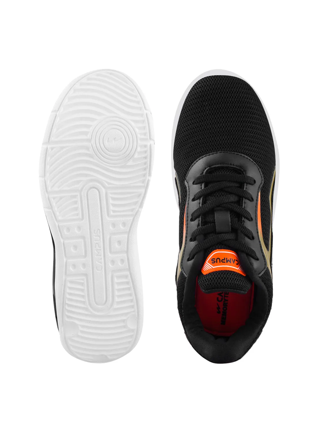 CAMP LYCO Black Child Running Shoes