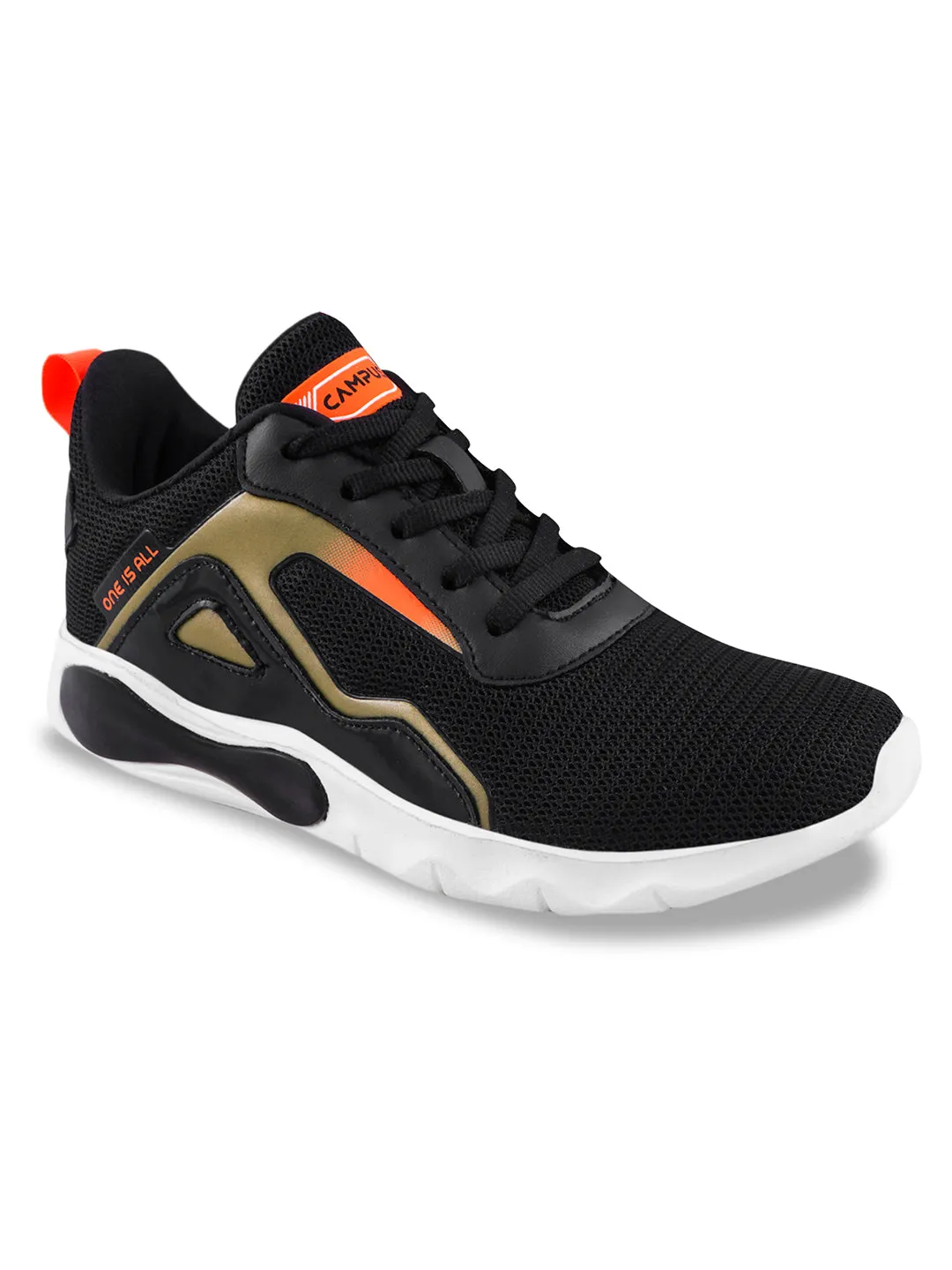 CAMP LYCO Black Child Running Shoes