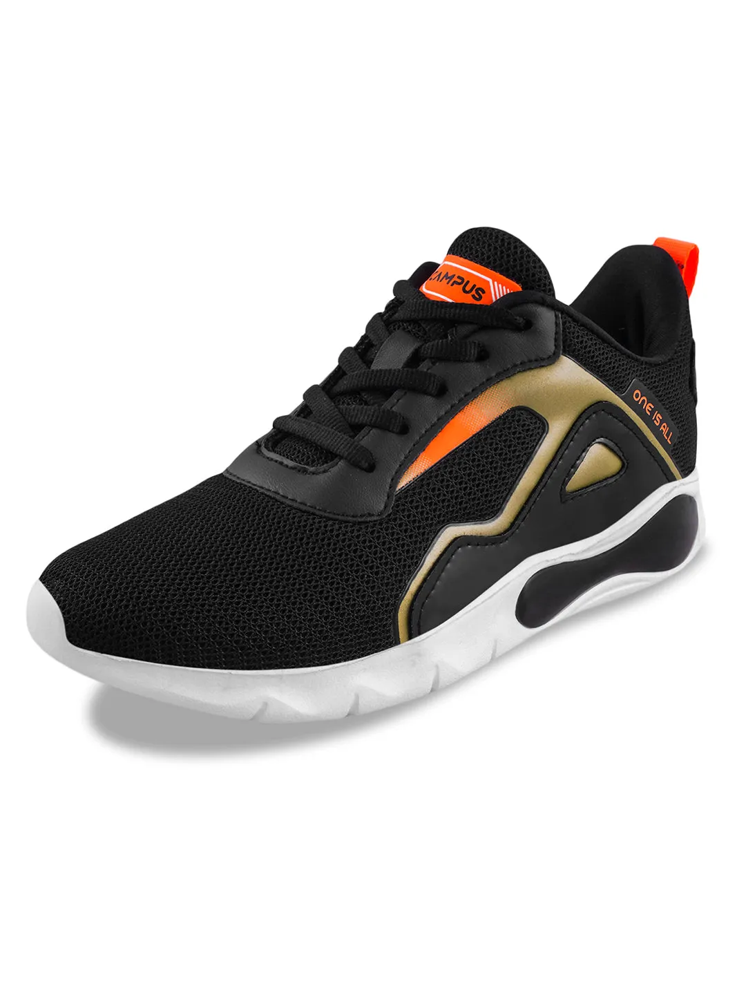 CAMP LYCO Black Child Running Shoes