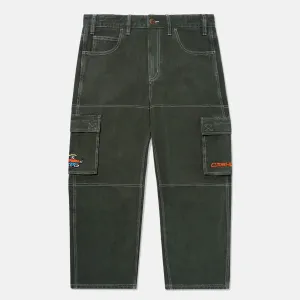 Cash Only - Aleka Denim Cargo Jeans - Washed Army