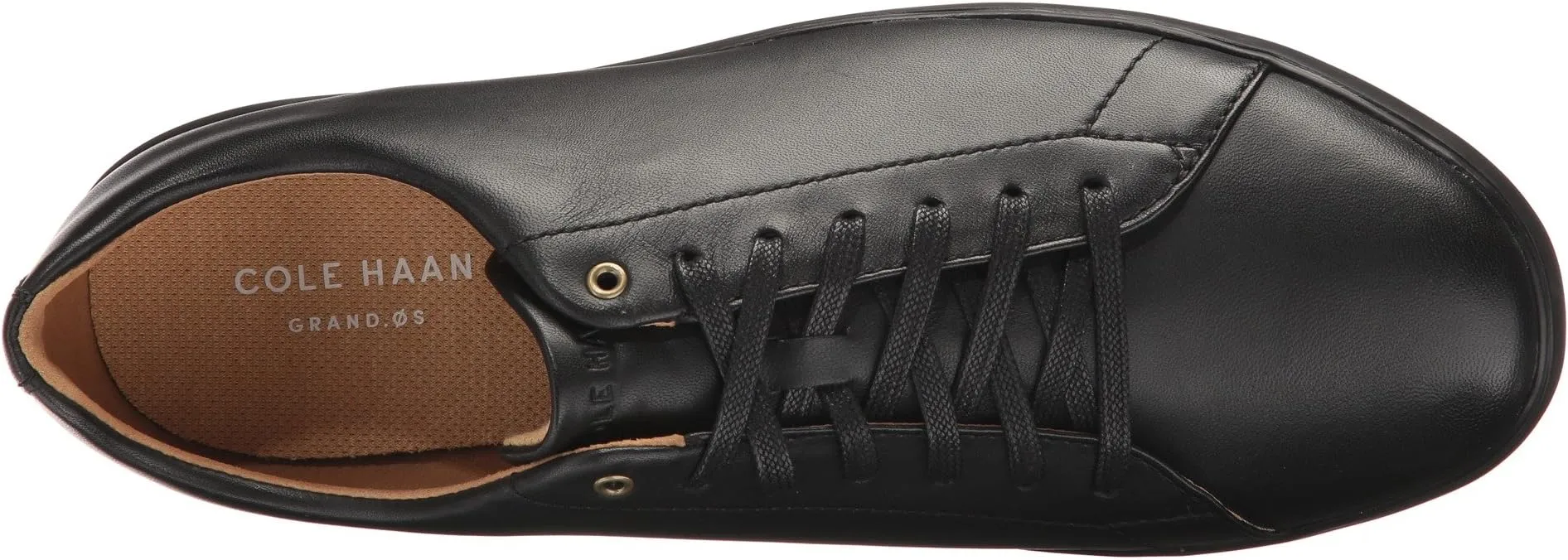 Cole Haan Grand Crosscourt II Sneakers, Black Leather/Black