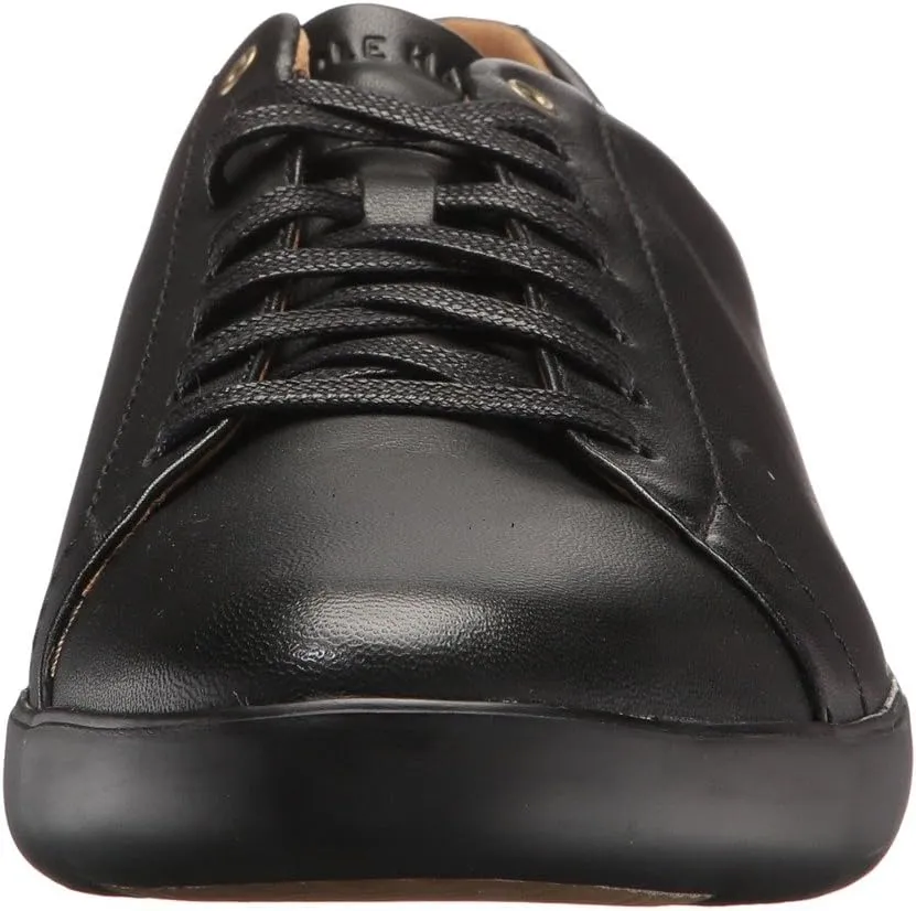 Cole Haan Grand Crosscourt II Sneakers, Black Leather/Black