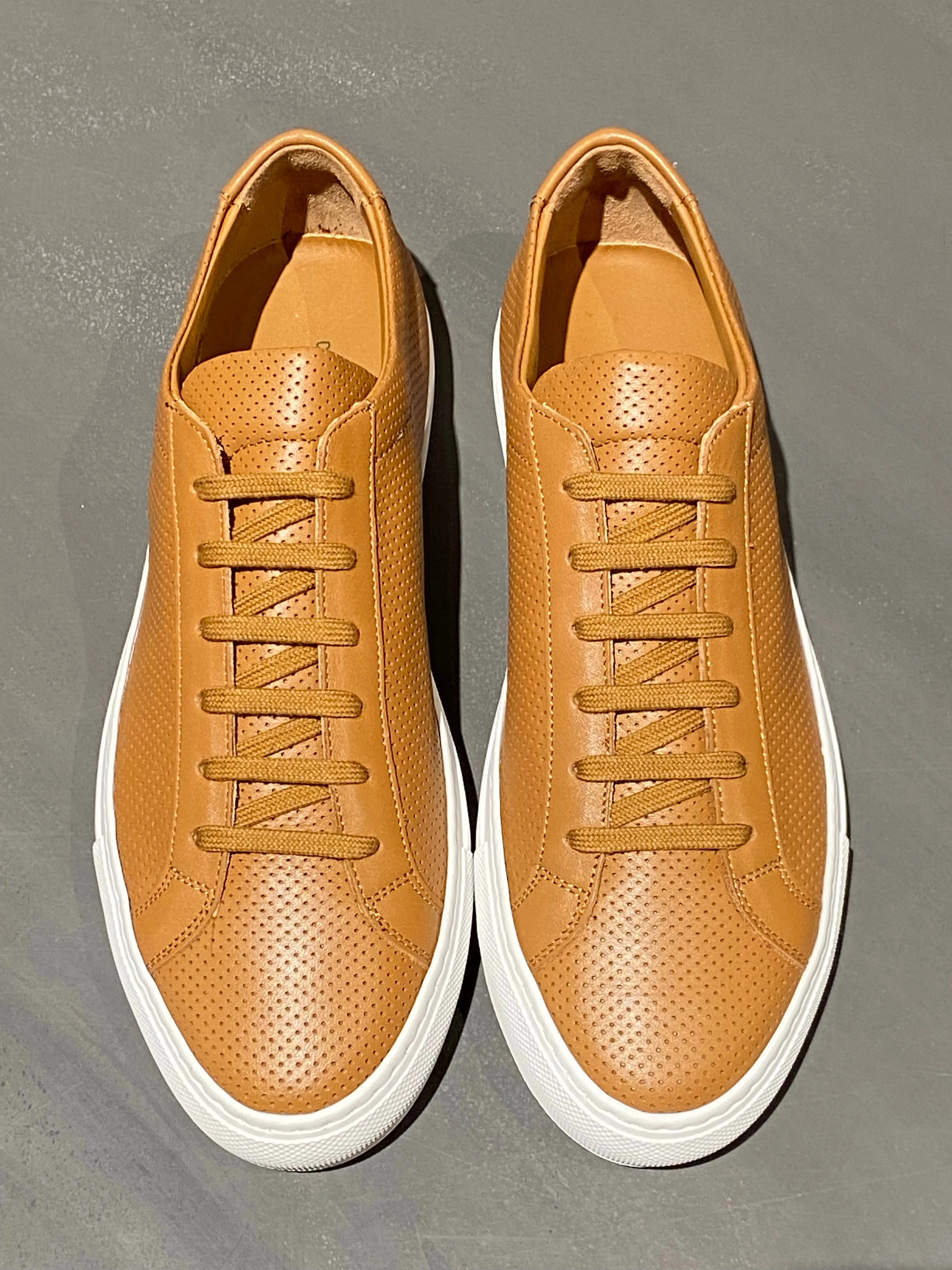 COMMON PROJECTS 2124 ACHILLES LOW PERFORATED TAN