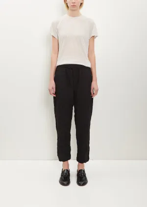 Crinkle Loose Slim Pants