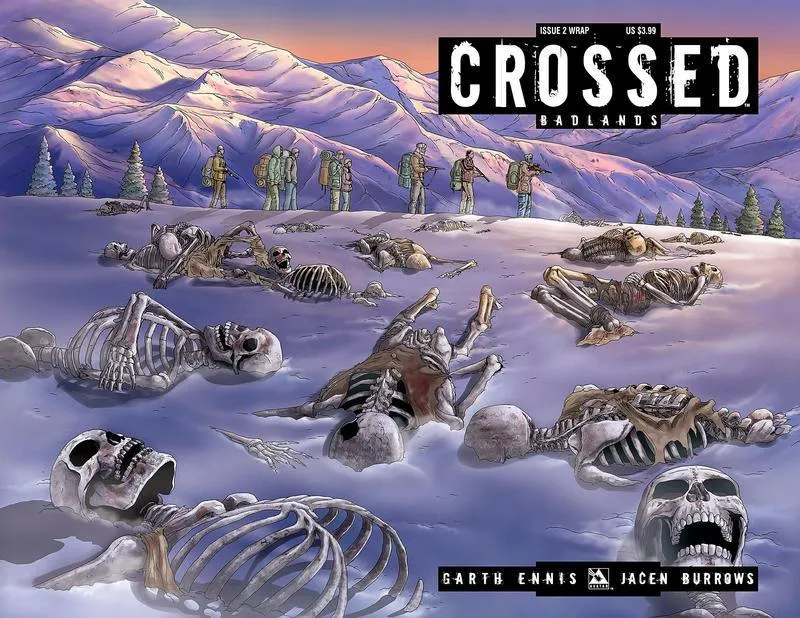 CROSSED BADLANDS #2 WRAP VARIANT COVER