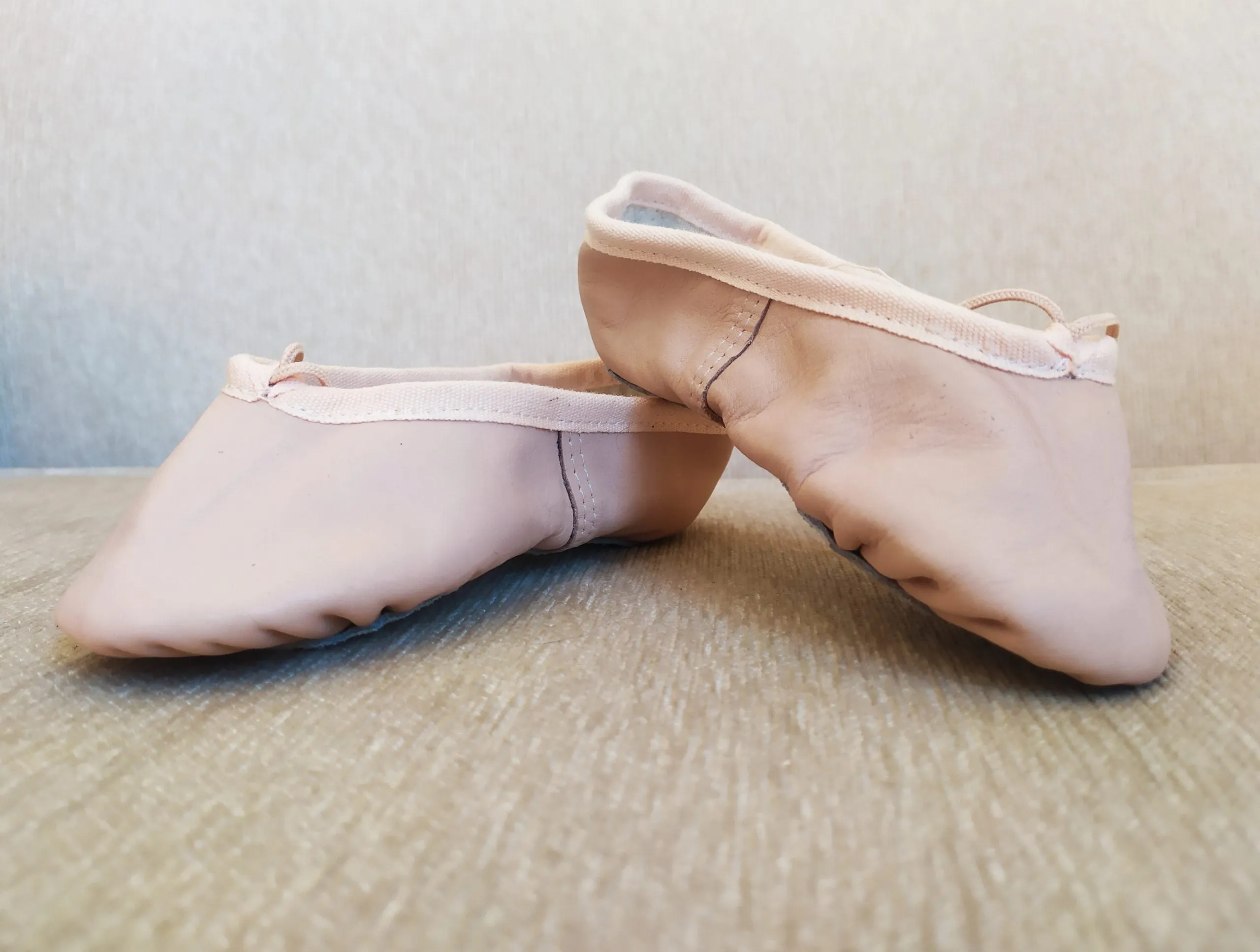 Demi-pointe leather - Pink
