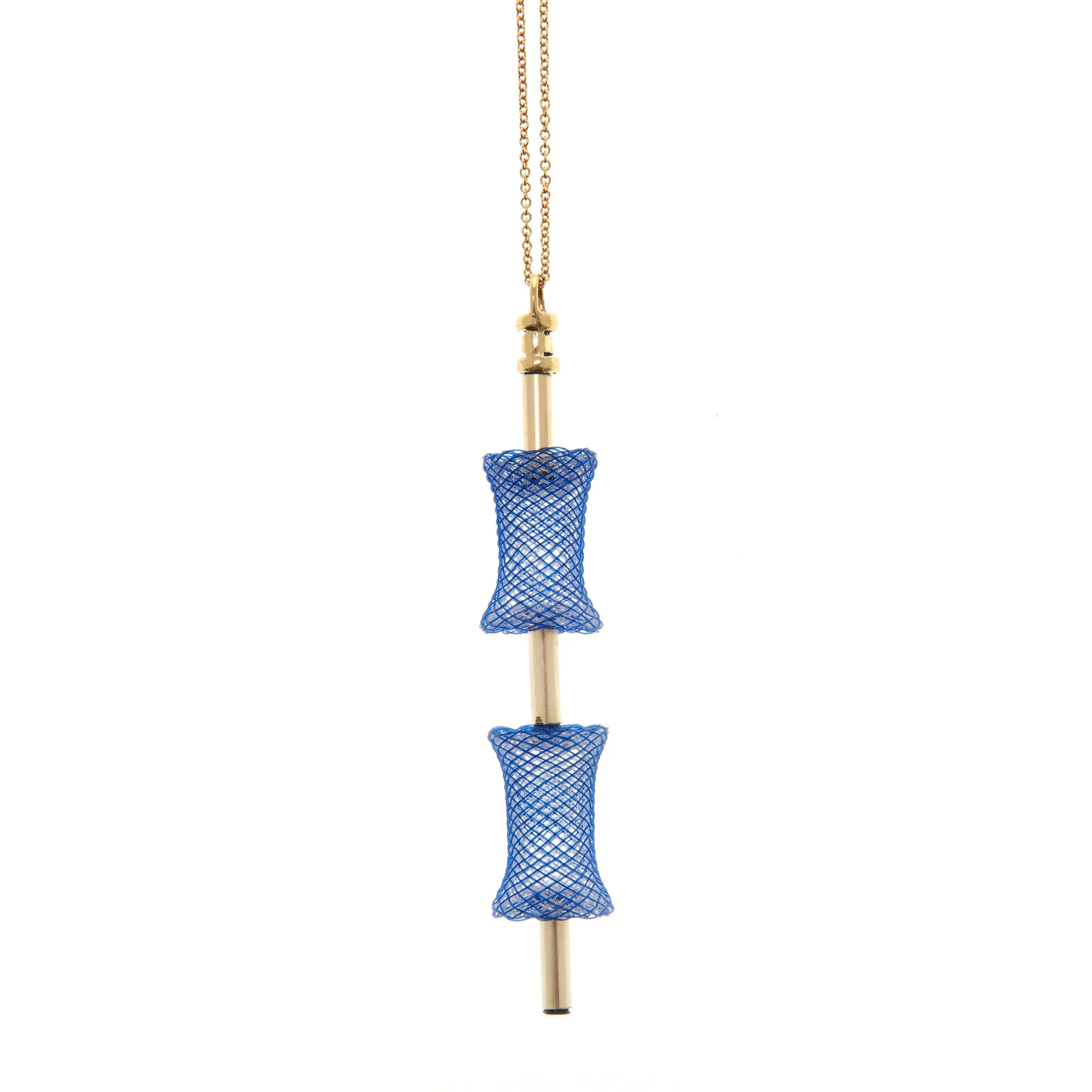 Double Turtle Roll necklace