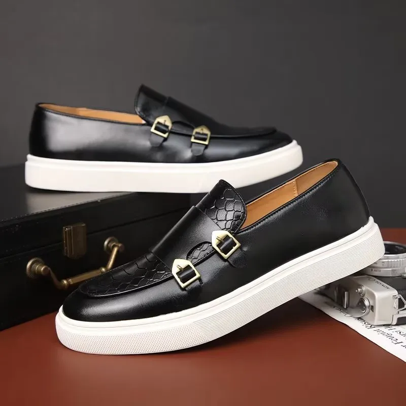Elegant Slip On Platform Sneakers
