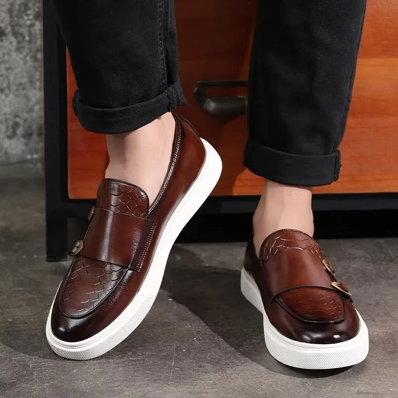Elegant Slip On Platform Sneakers