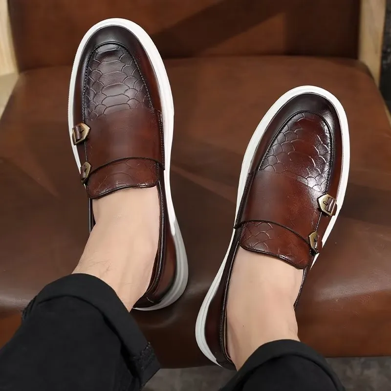 Elegant Slip On Platform Sneakers
