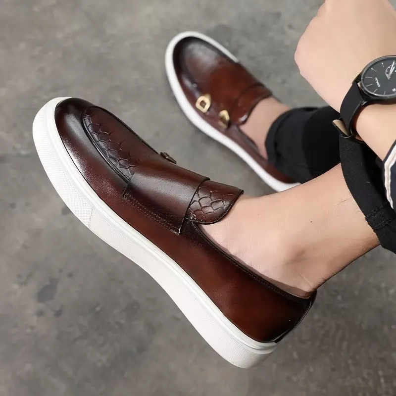 Elegant Slip On Platform Sneakers