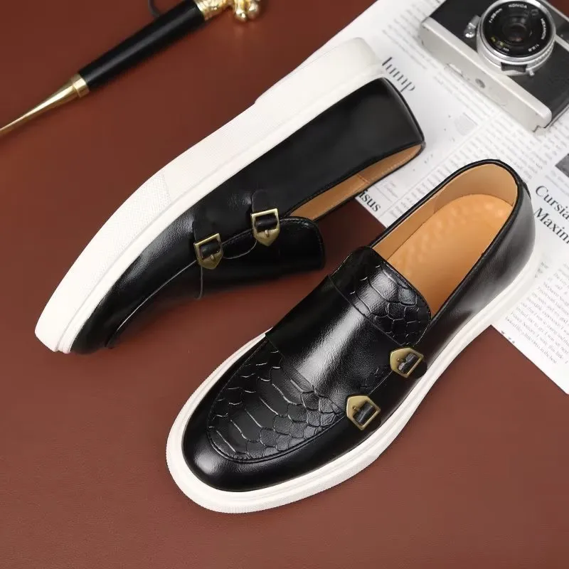 Elegant Slip On Platform Sneakers