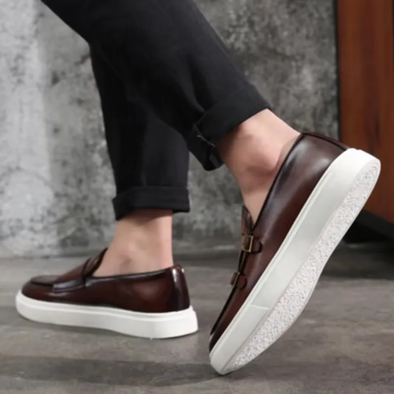 Elegant Slip On Platform Sneakers