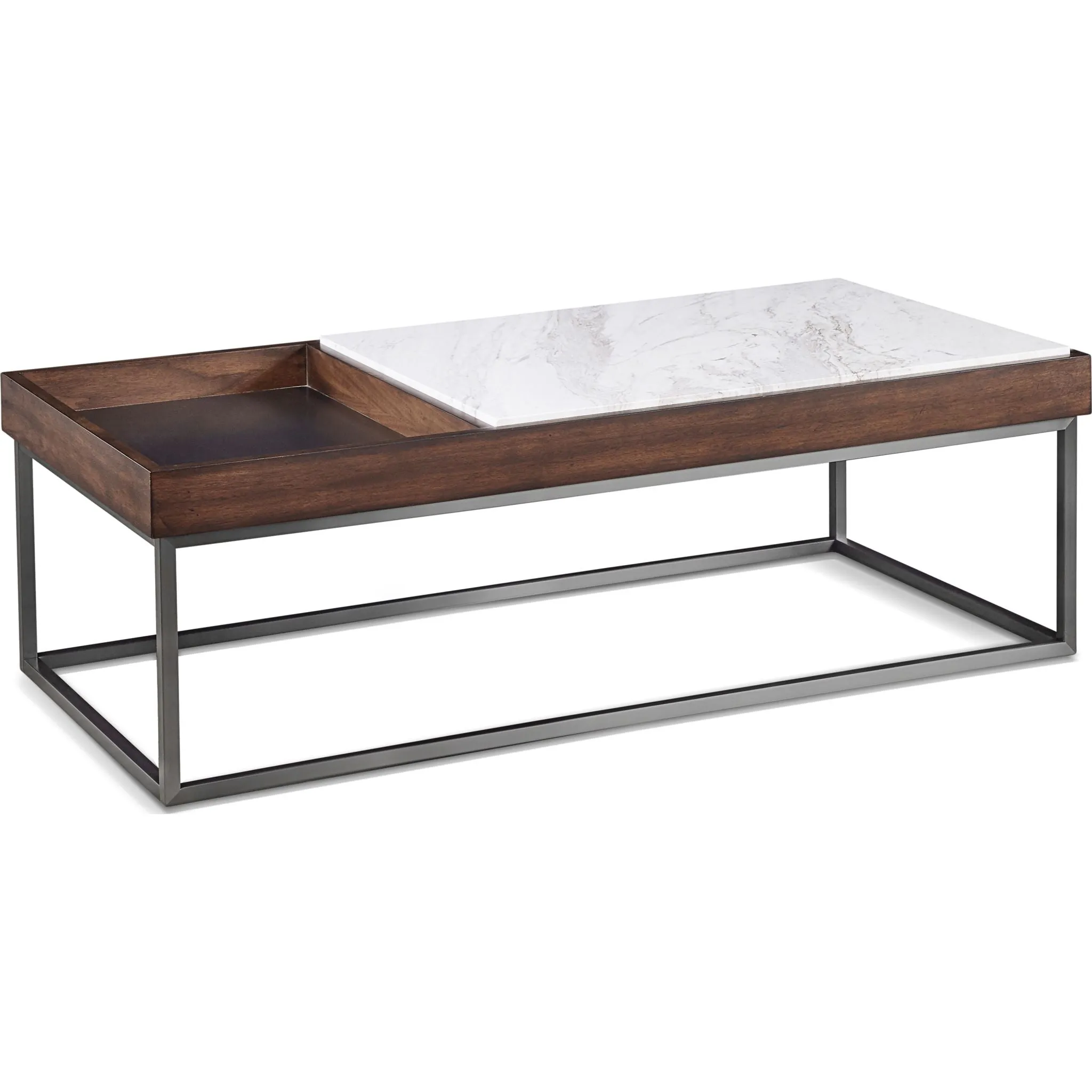 Ennis Coffee Table - Brown Sable