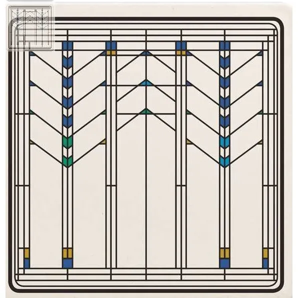 Ennis House IV 8" Trivet
