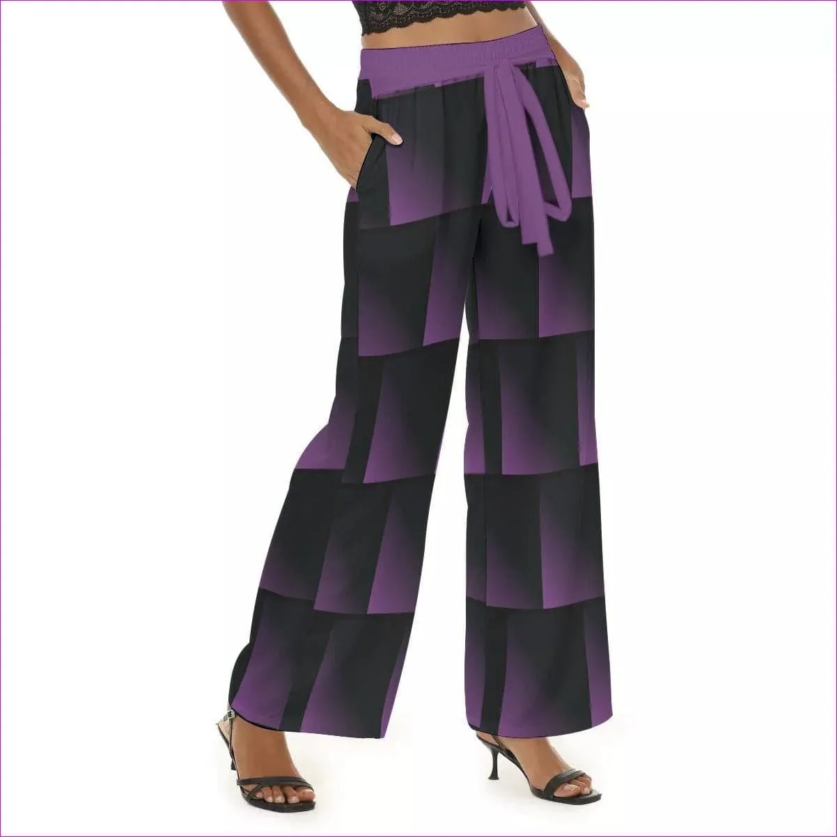 Fade Womens Casual Straight-leg Pants