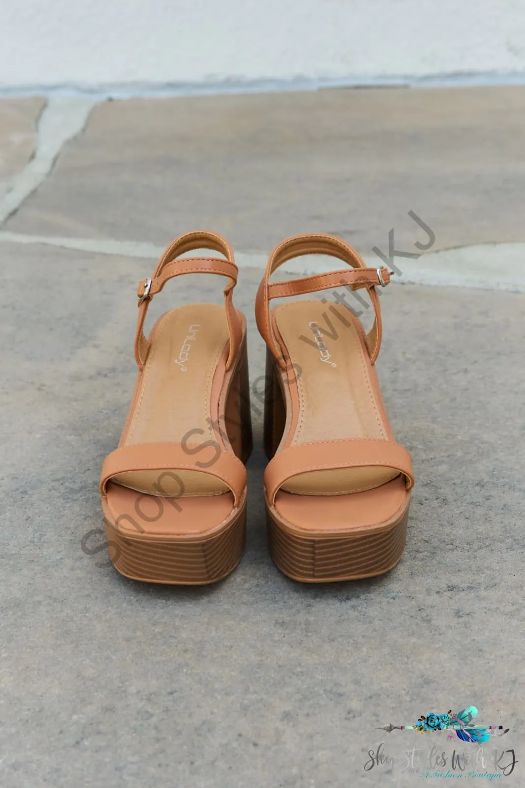 Feel It Platform Heel Sandals
