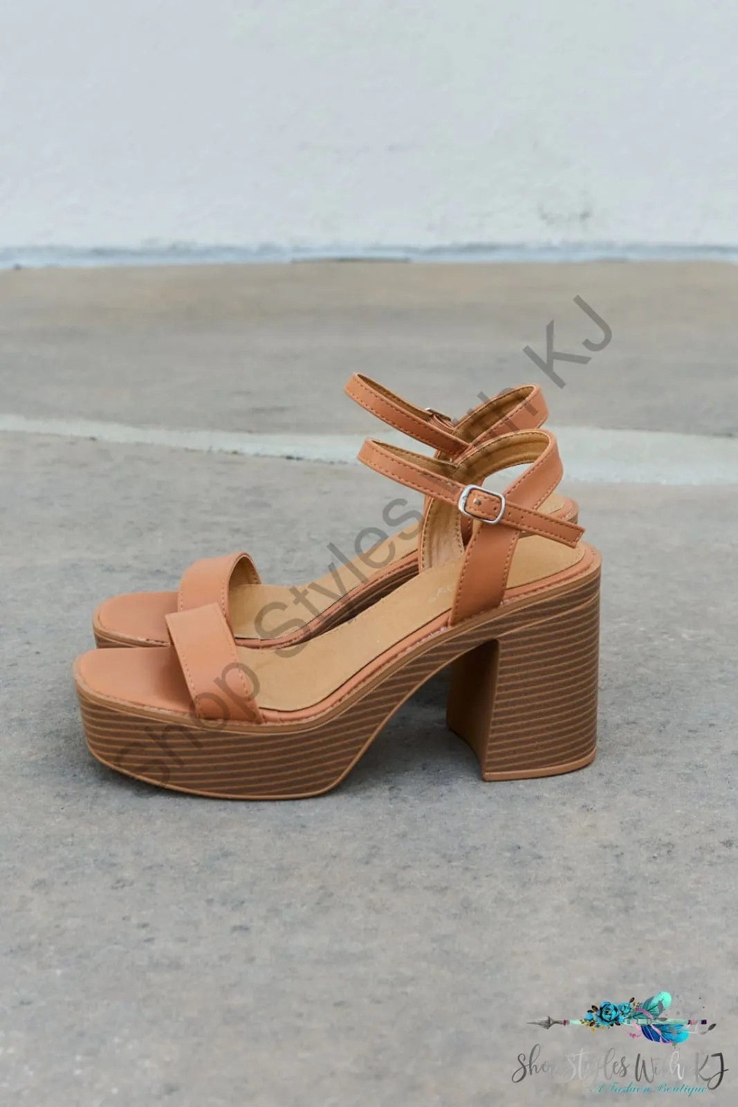 Feel It Platform Heel Sandals