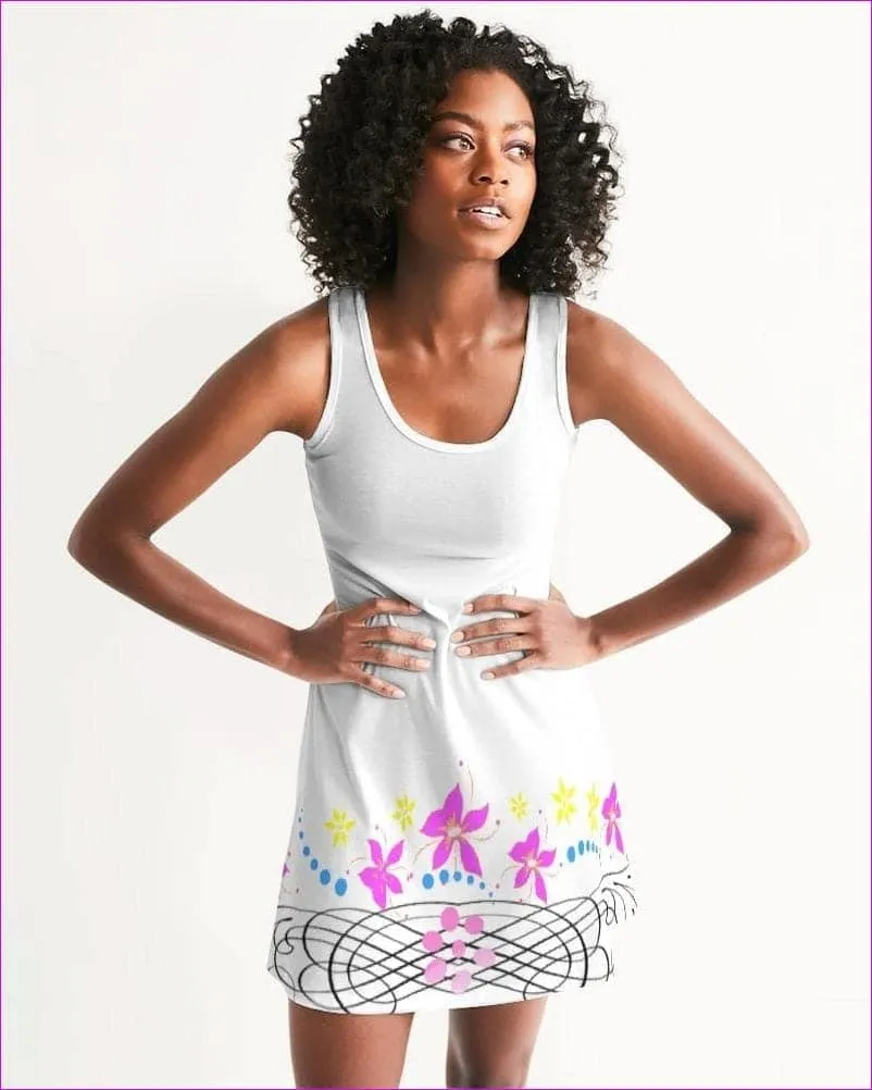 Floral Wear Womens Racerback Dress