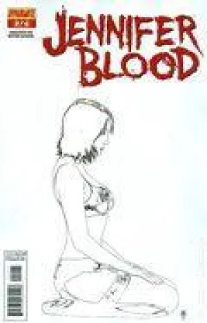 GARTH ENNIS JENNIFER BLOOD #12 10 COPY BRADSTREET B&W INCV