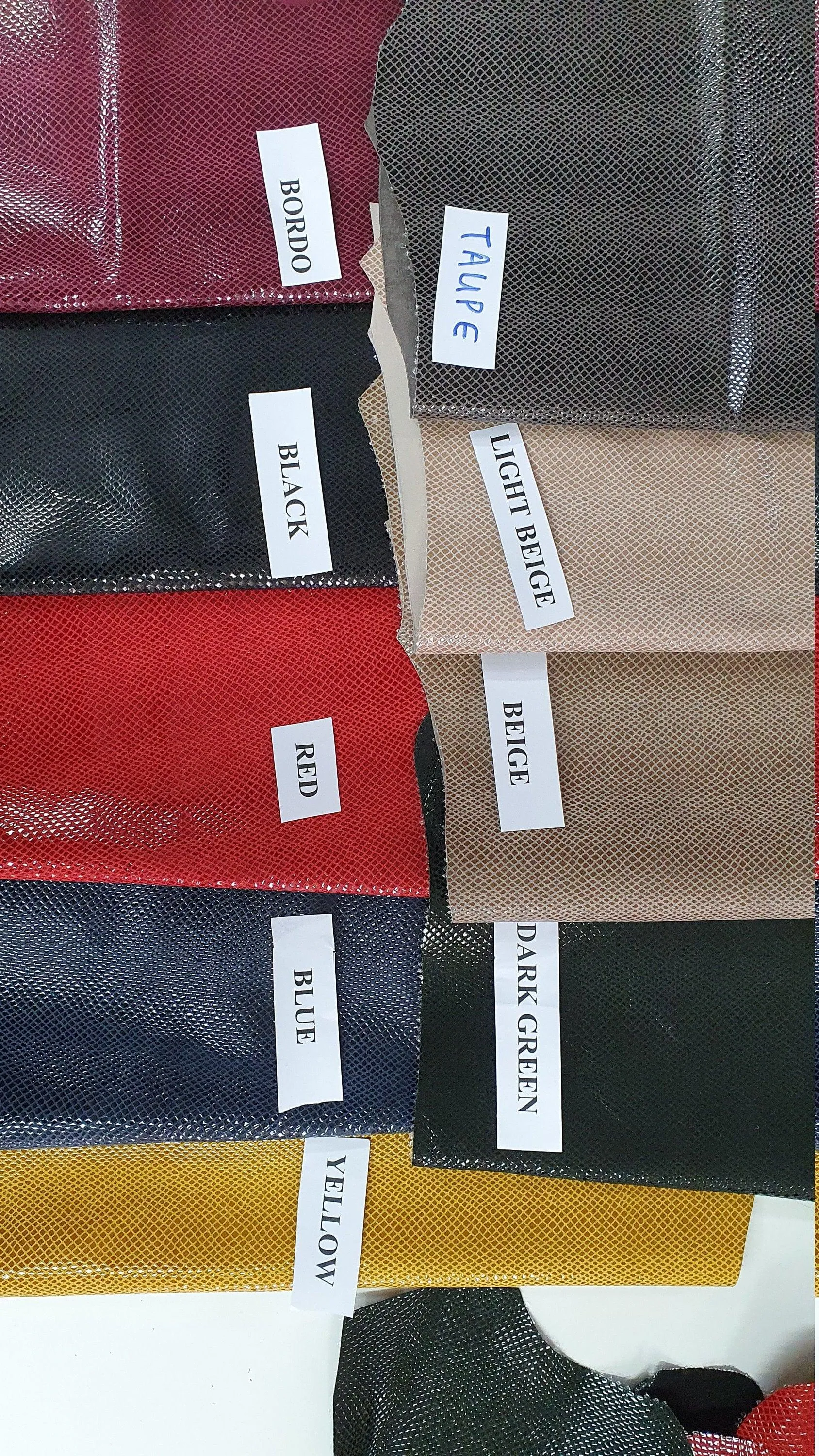 Goat suede Leather snake printed, Genuine Goat hide skin reptil effect Leather thick. 0,9mm(2 oz)