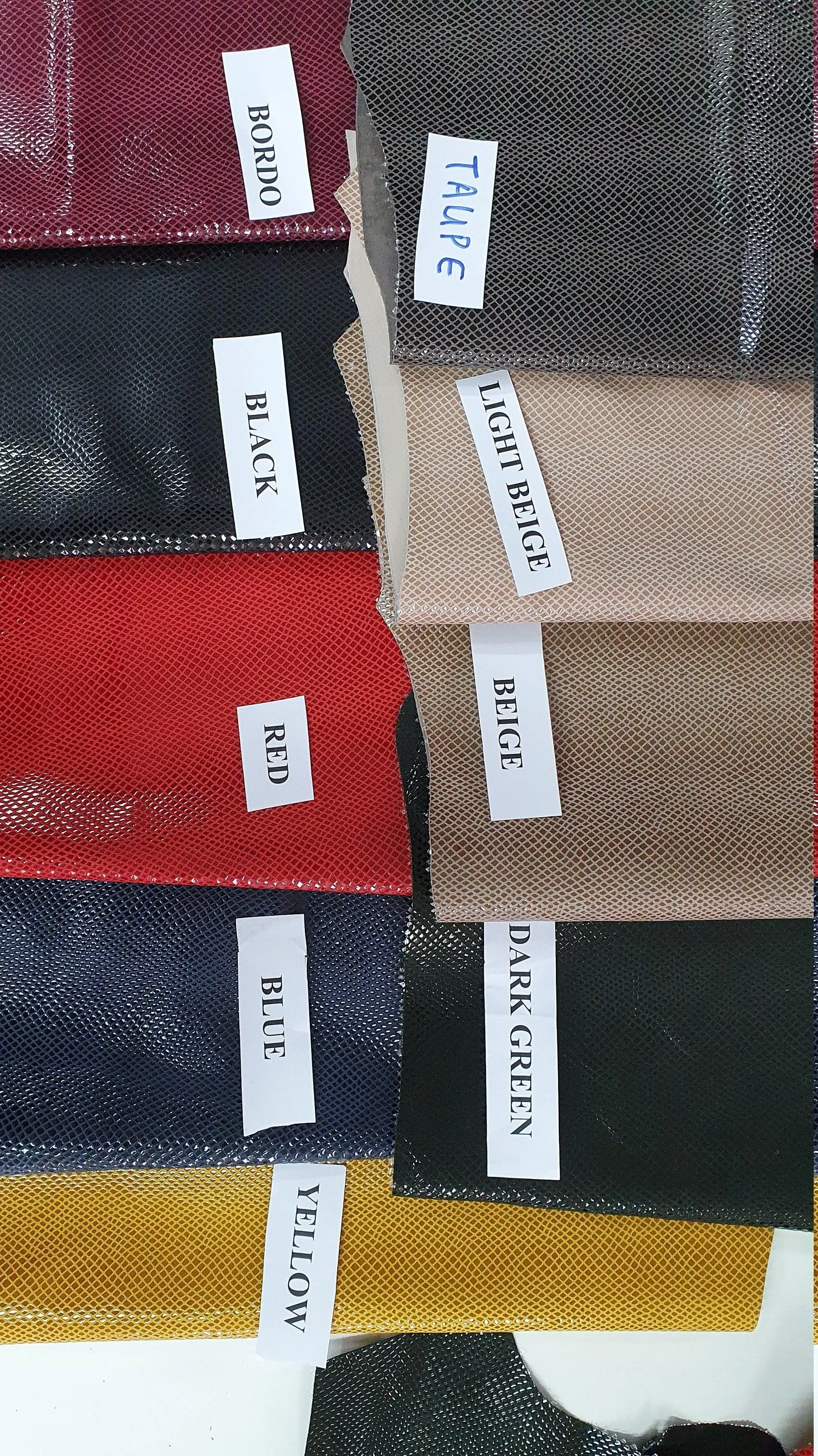 Goat suede Leather snake printed, Genuine Goat hide skin reptil effect Leather thick. 0,9mm(2 oz)
