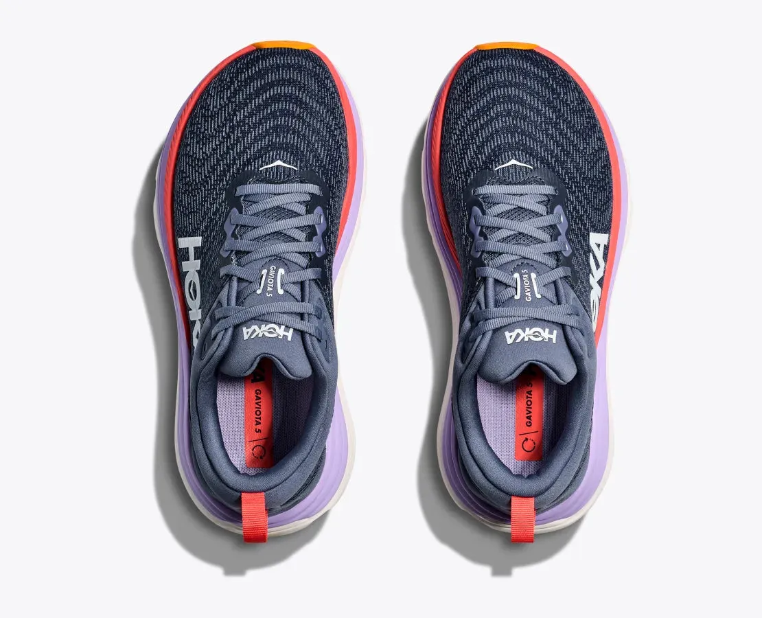Hoka- Women Gaviota 5 Anchor / Grapefruit 1134235
