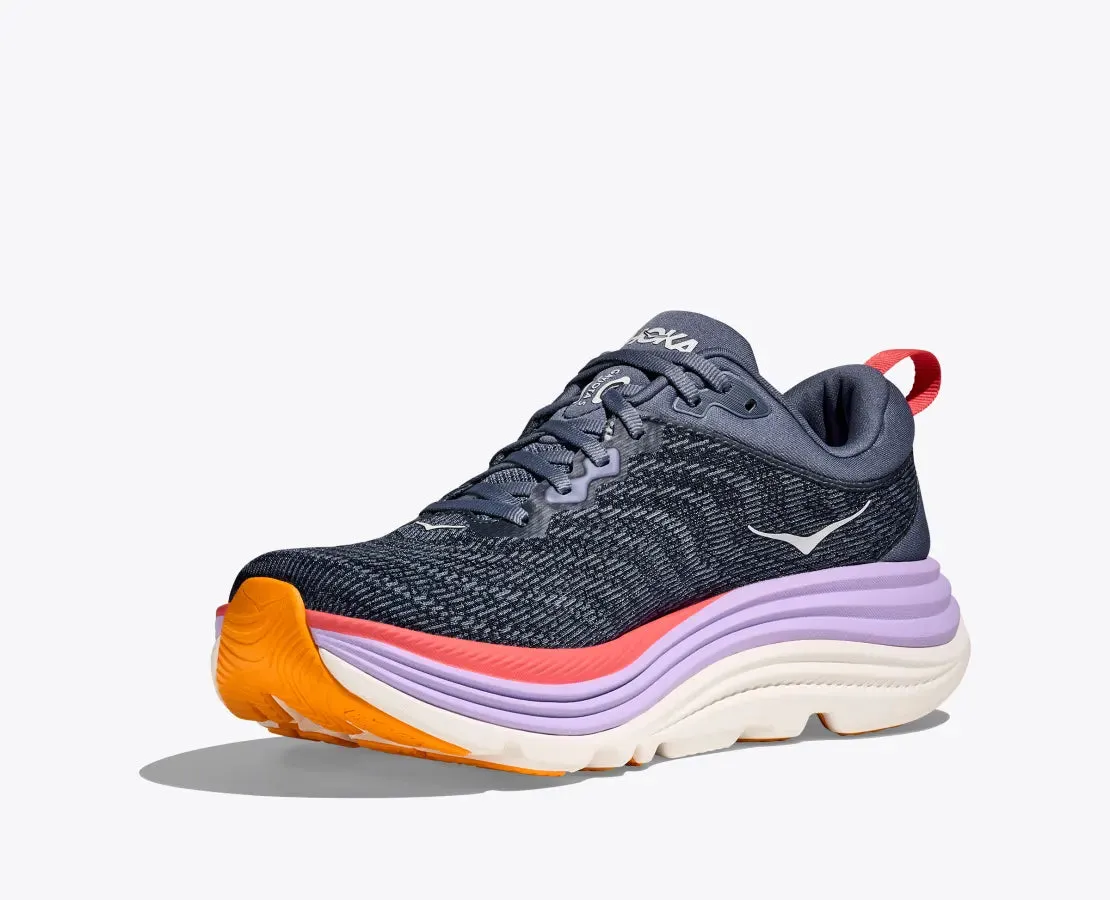 Hoka- Women Gaviota 5 Anchor / Grapefruit 1134235