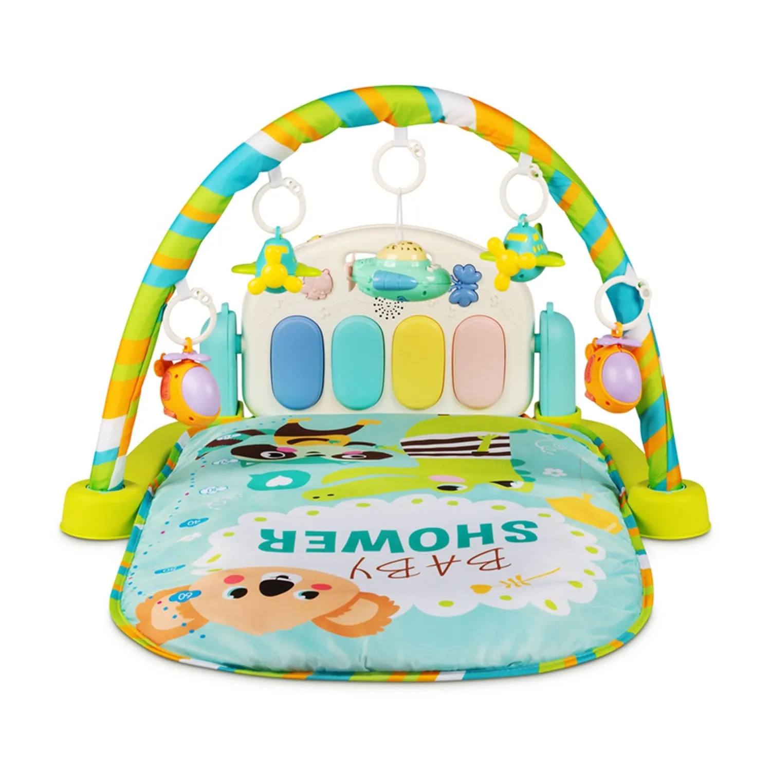 I Love Animals Multicolour Piano Activity Gym