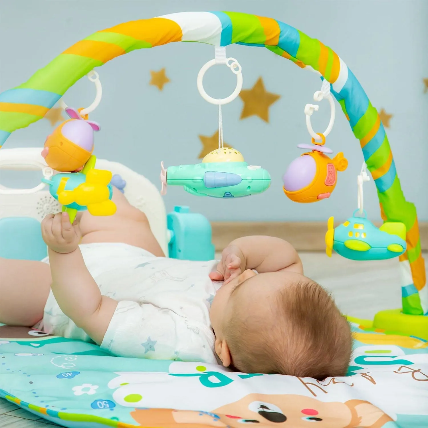 I Love Animals Multicolour Piano Activity Gym