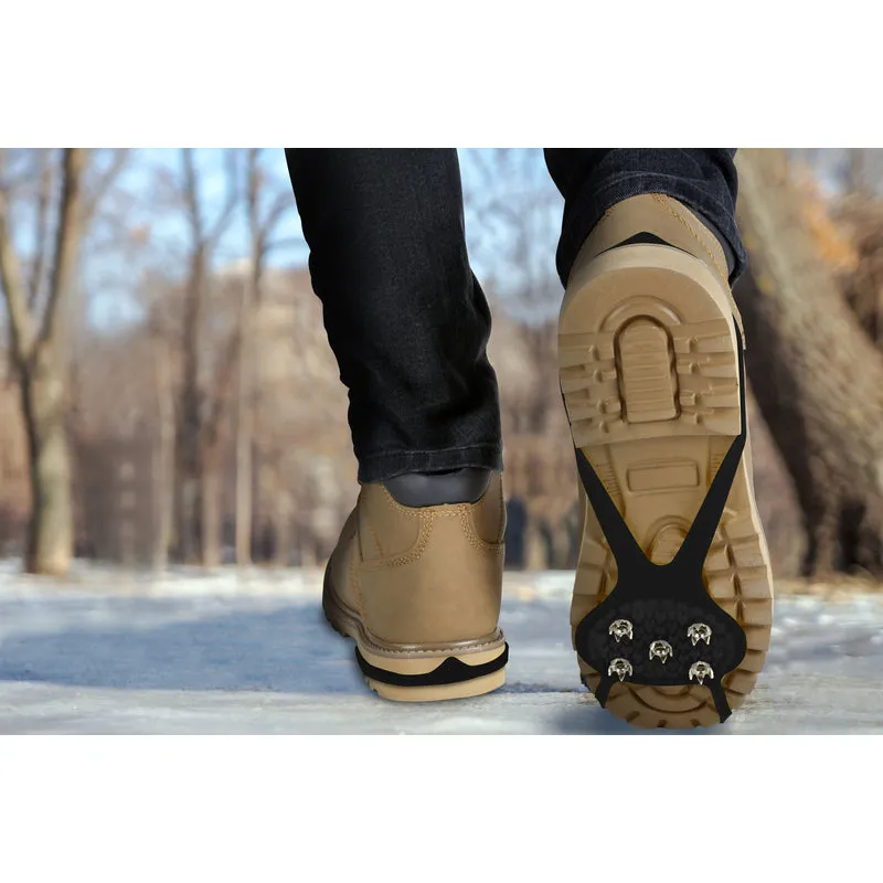 Ideas In Motion Tread Pro Unisex Ice Cleats One Size Fits All Black